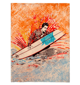 Seaside Surfer's Delight Sherpa Blanket - Beyond T-shirts